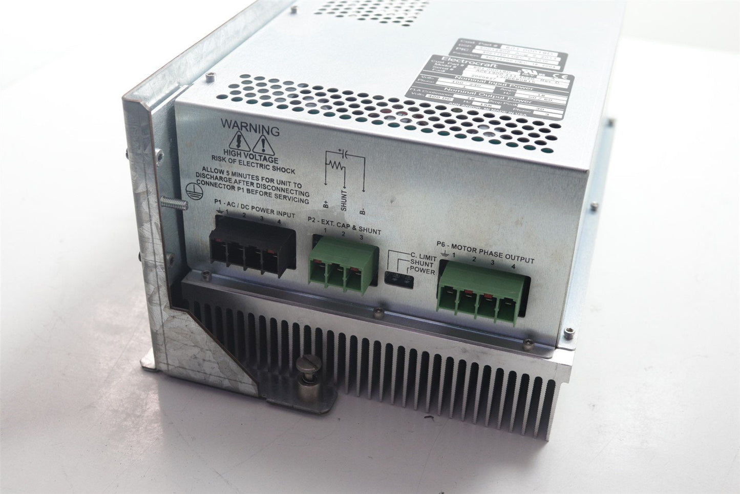 Electrocraft Controls Servo Drive 601-00019D ACE1300-111-1020