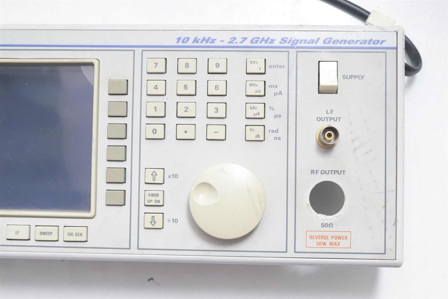 IFR 2031 Signal Generator 10kHz - 2.7GHz Front Panel Assy