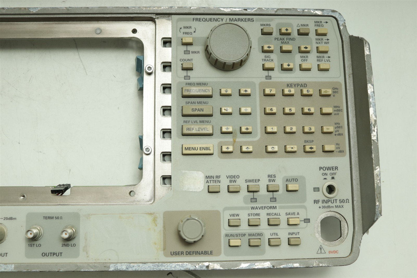 Tektronix 2792 Spectrum Analyzer Front Panel Assy