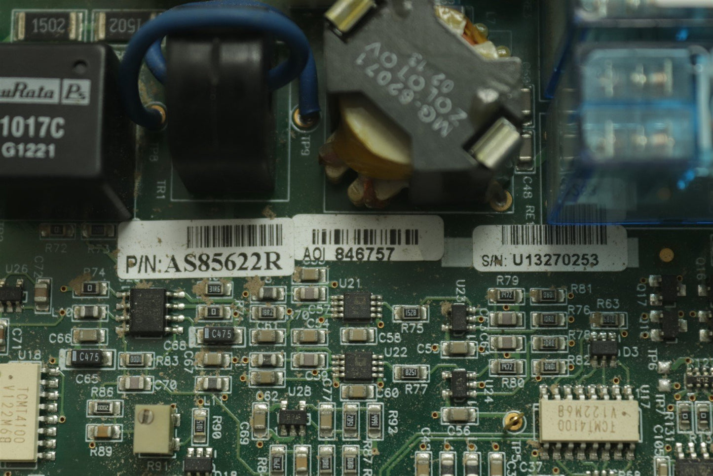 Syneron Candela Circuit Board PC72862 AS85622