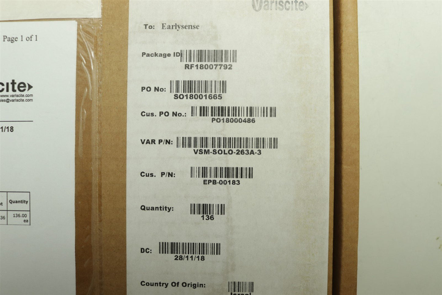 x10 Variscite iMX6 System On Module VSM-SOLO-202A-3