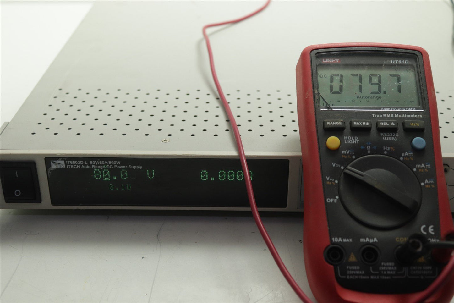 ITECH Electronics Auto Range DC Power Supply 800W/80V/60A IT6502D-L