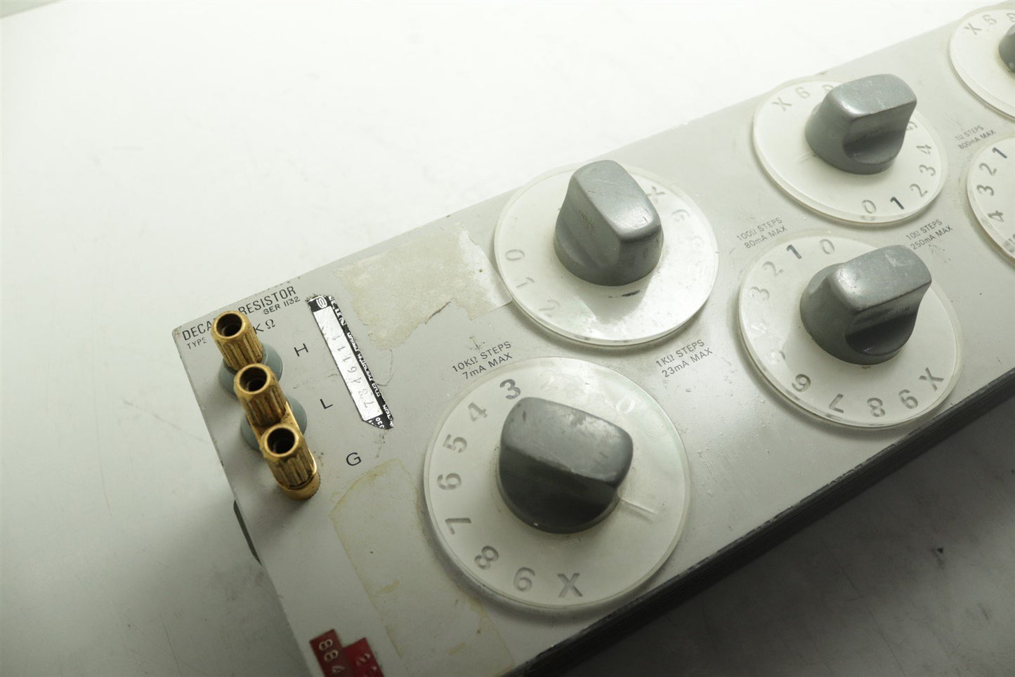General Radio 7-Dial Decade Resistor 1433-F