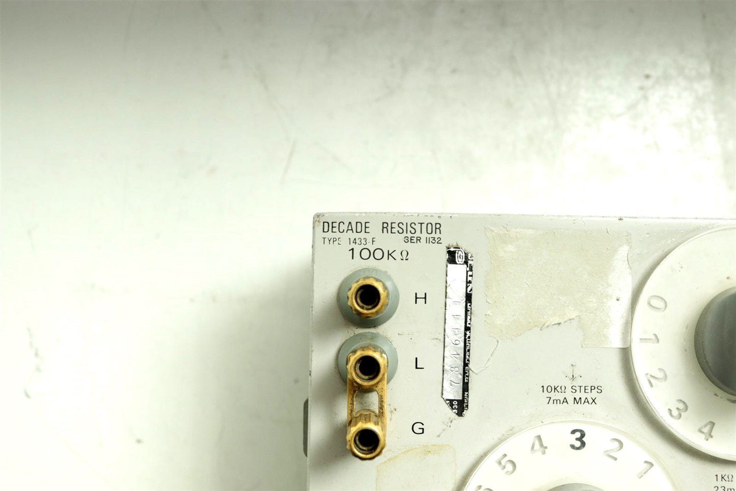 General Radio 7-Dial Decade Resistor 1433-F