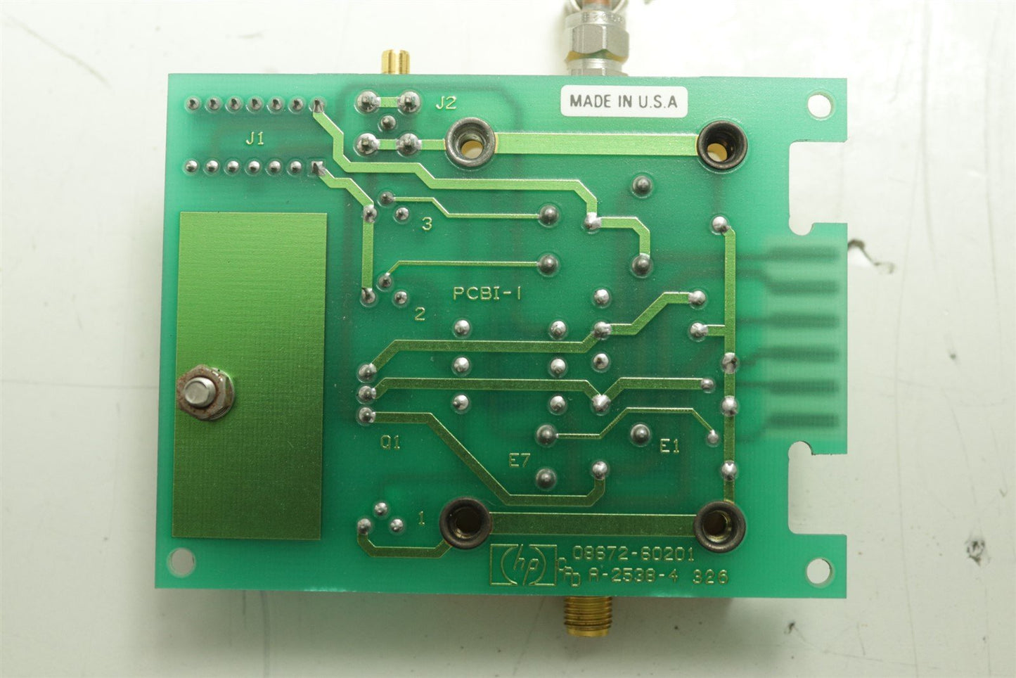 HP Agilent 8672A Signal Generator 2-18GHz 08672-67005 SMA AMP MOD ASSY