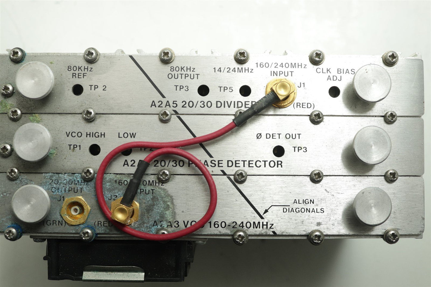 HP Agilent 8672A Signal Generator 2-18GHz A2A3, A2A4, A2A5 Assy