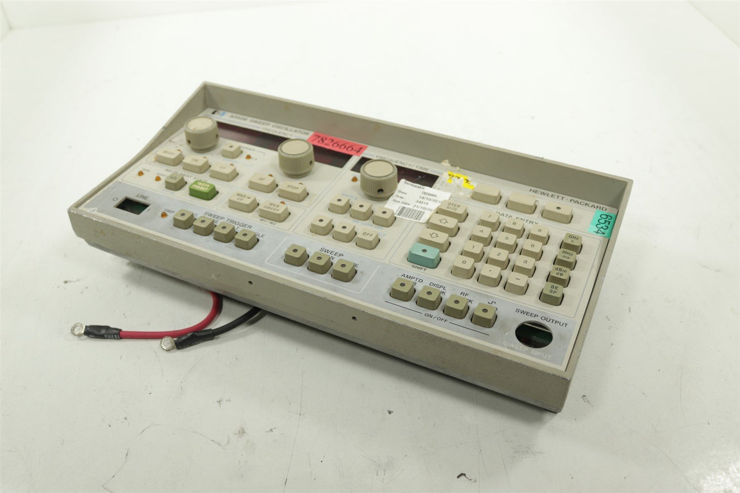 Hp Agilent 8350B Sweep Oscillator Front Panel