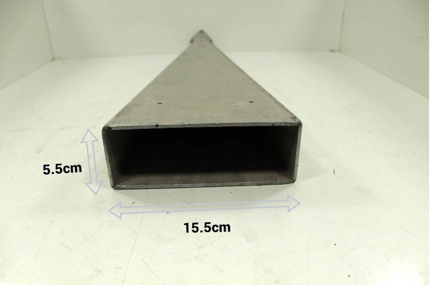 WR90 RF Microwave Waveguide Horn Antenna L- 15.5cm W- 5.5cm H- 58cm