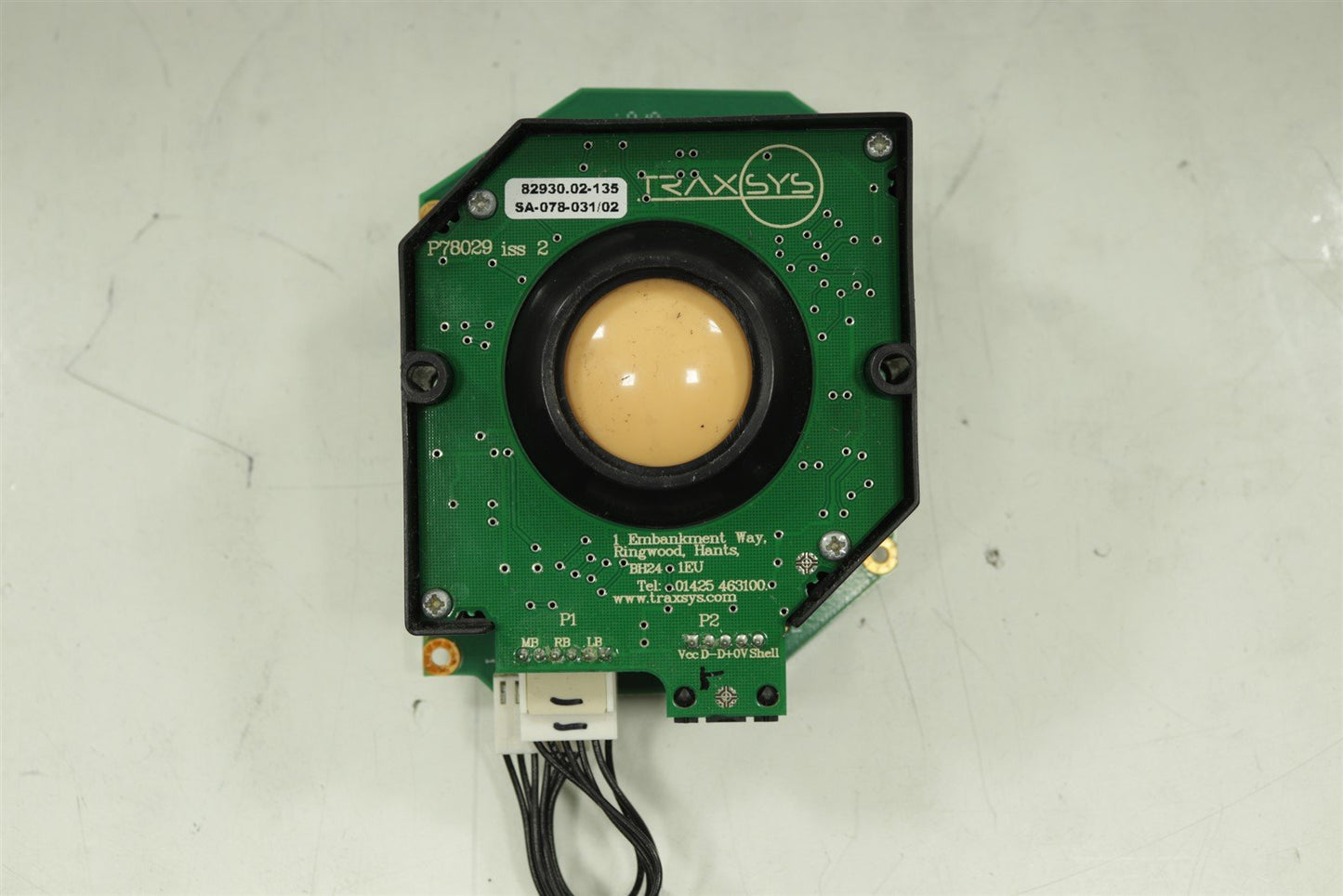Philips iU22 iE33 Ultrasound Keyboard Trackball Assy