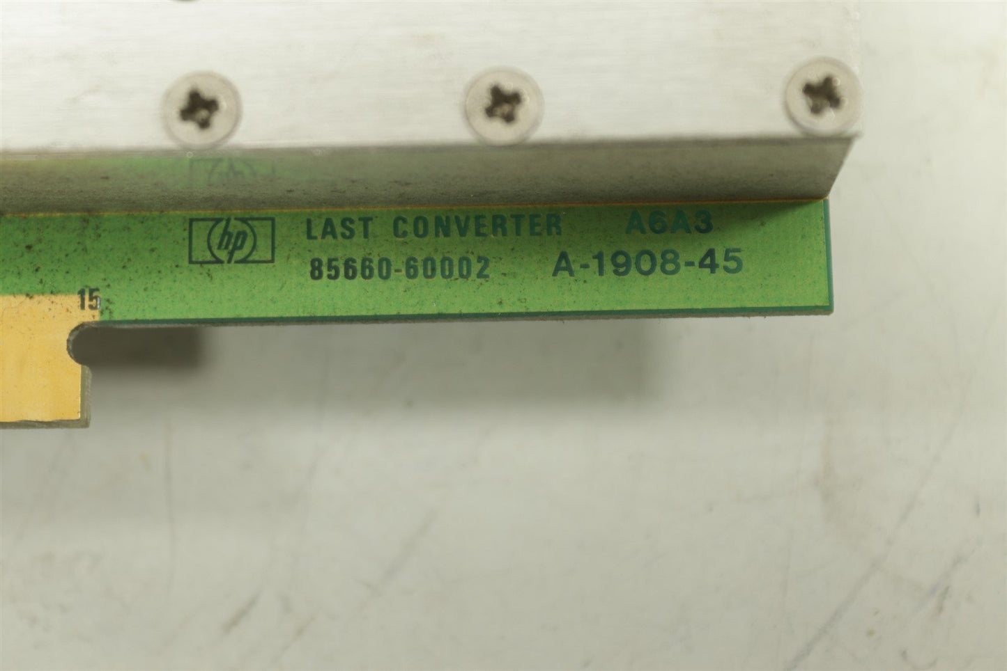 HP 8566B Spectrum Analyzer 100Hz-2.5GHz/2-22GHz Last Converter 85660-60003