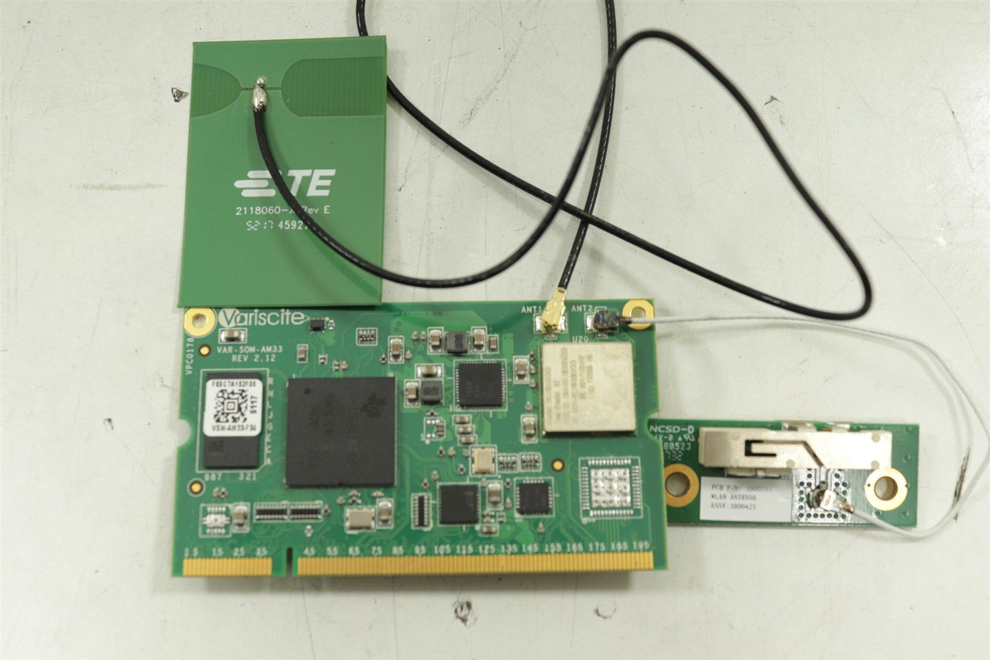 x10 Variscite VAR-SOM-AM33 V2.12 With WLAN Antenna And Bluetooth Antenna