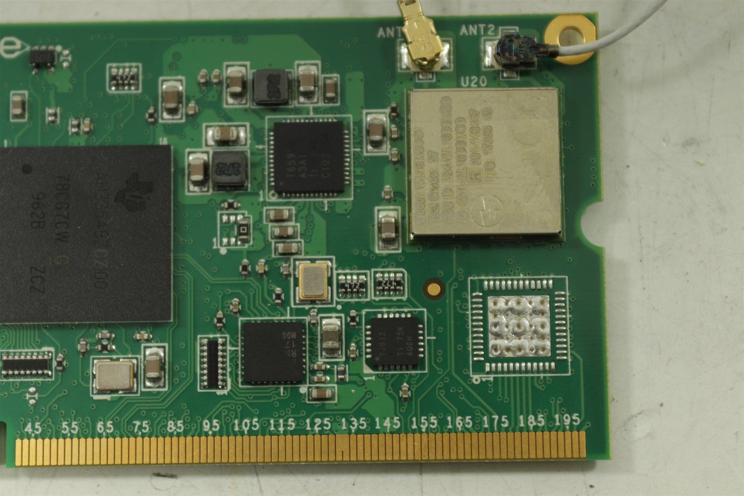 x10 Variscite VAR-SOM-AM33 V2.12 With WLAN Antenna And Bluetooth Antenna