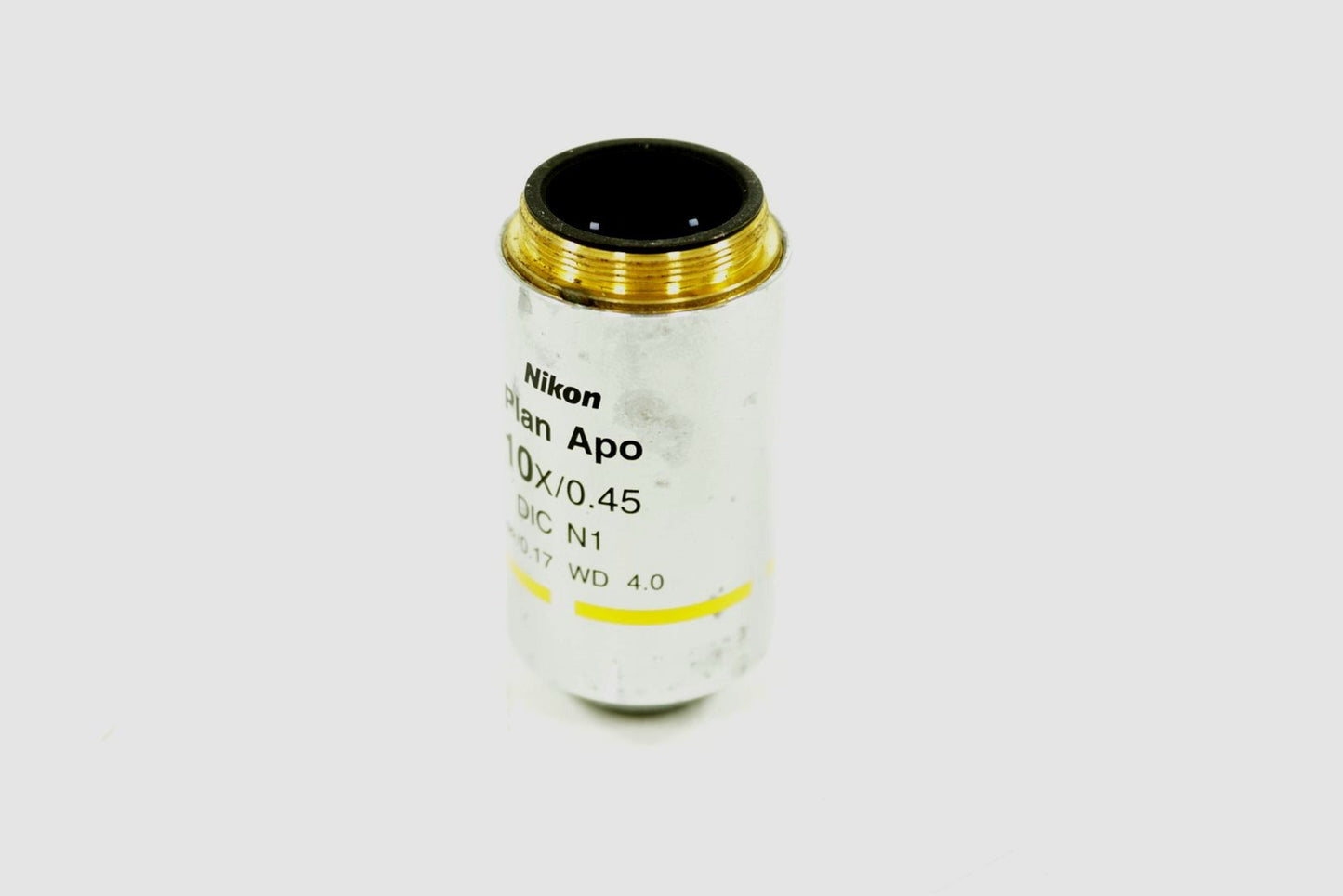 Nikon Plan Apo Lambada Infinity 0.17 WD4 Eclipse Microscope Objective 10x 0.45