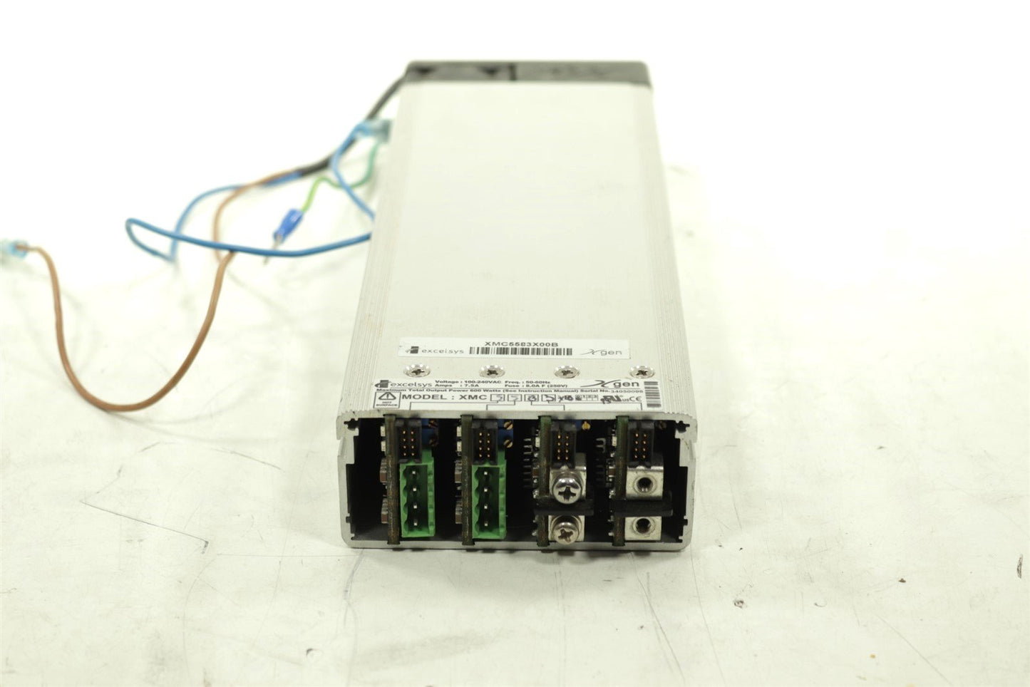 TESTED Excelsys XMC XMC8833X00B 600W Power Supply 2X 12V 3A/ 12V 20A