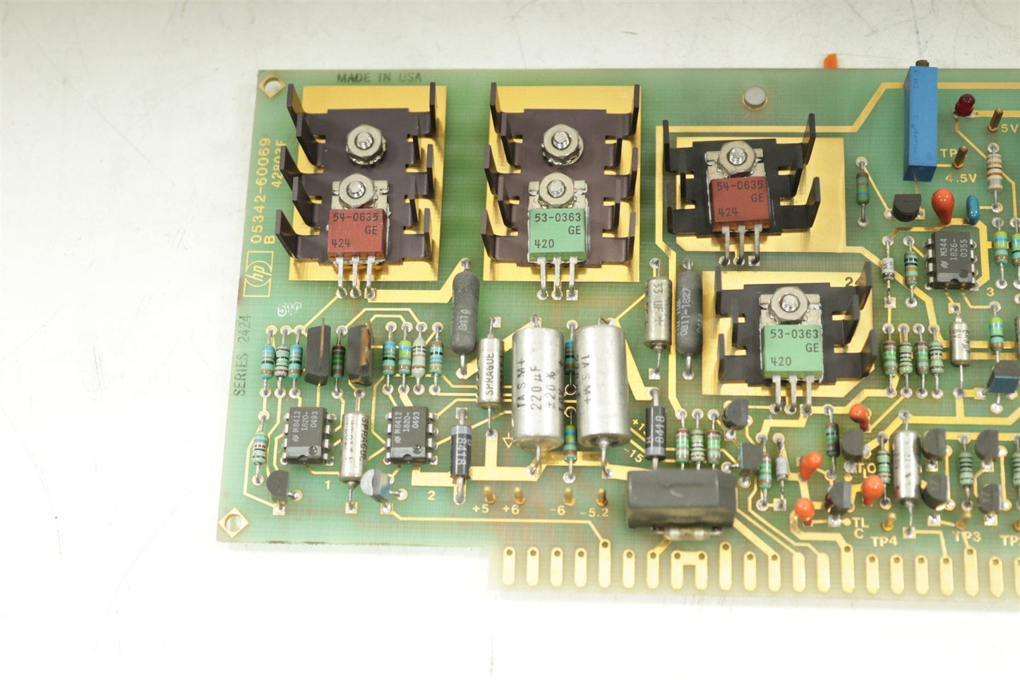 HP Agilent 5342A Microwave Frequency Counter PCB POWER SUPPLY SET
