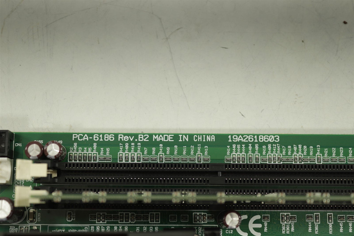 Advantech PCA-6186 REV B2 industrial main board 1Gb RAM 2.65GHz CPU