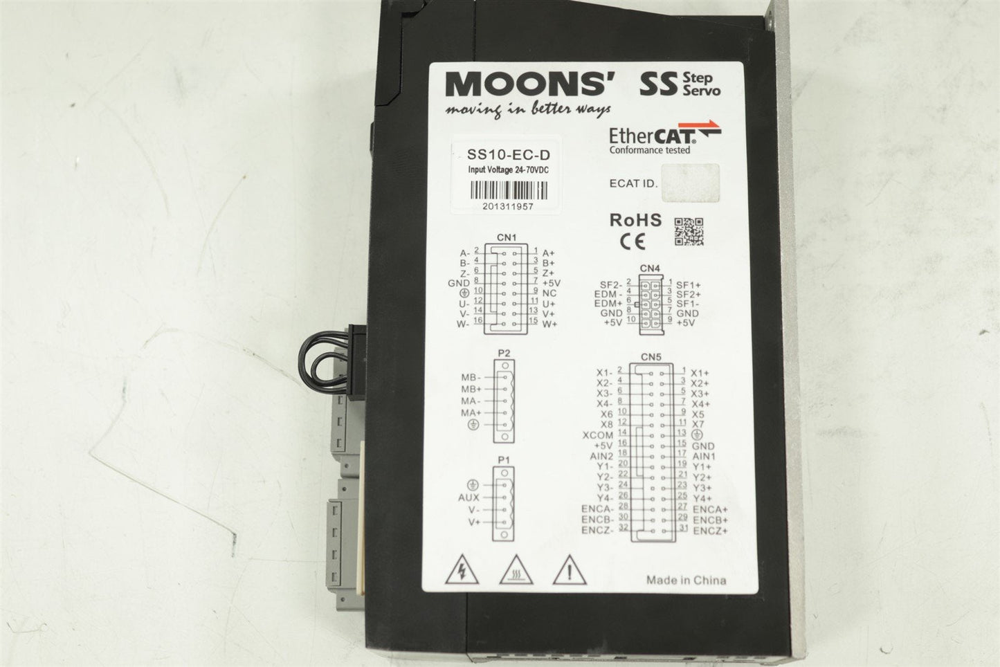 Moons SS10 EC D Step Servo Drive Used UMP