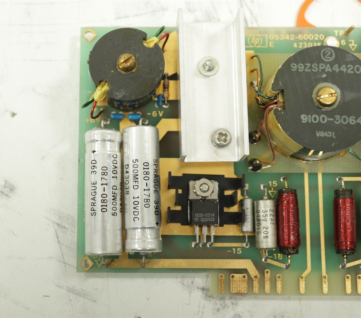 HP Agilent 5342A Microwave Frequency Counter PCB POWER SUPPLY SET
