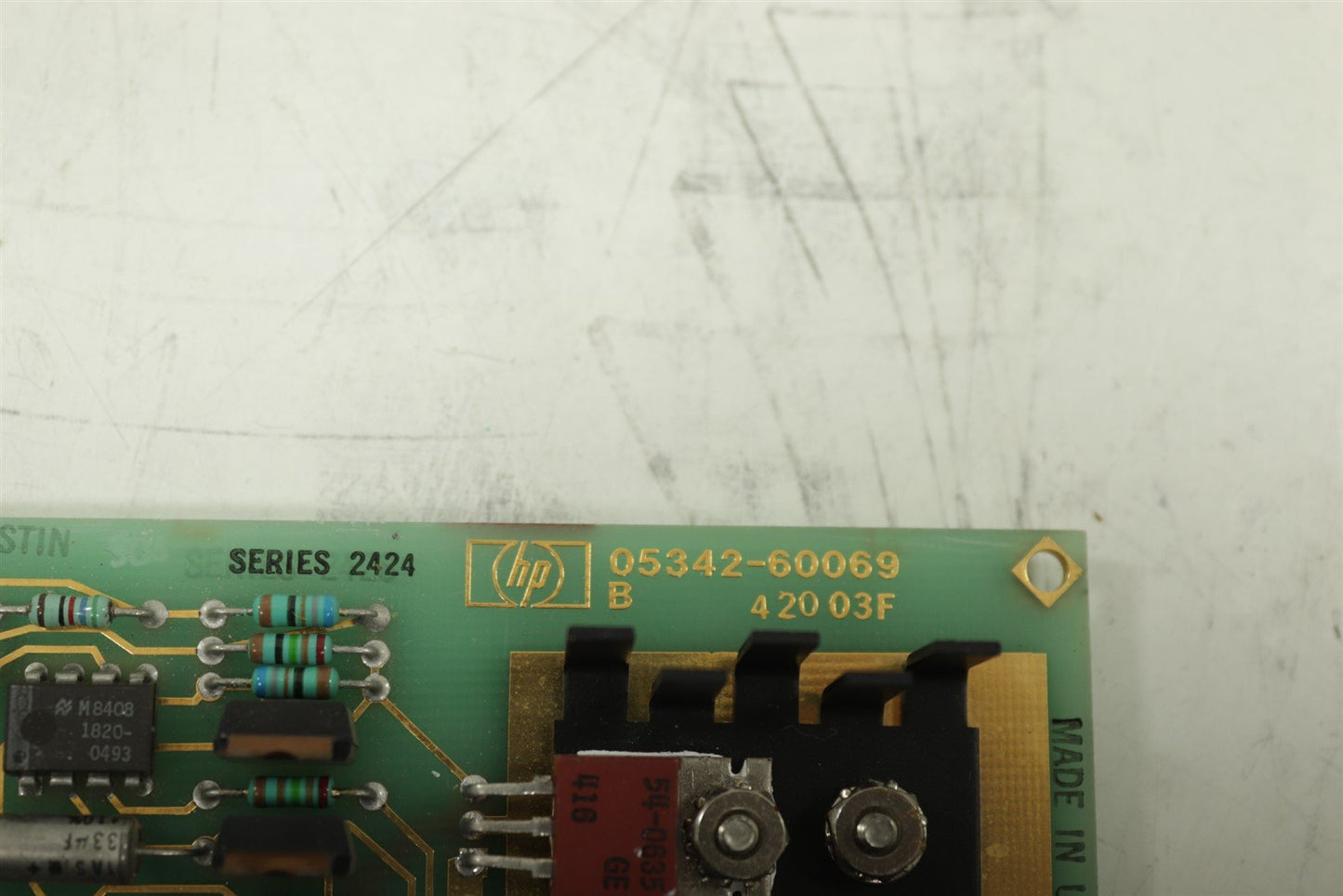 HP Agilent 5342A Microwave Frequency Counter PCB POWER SUPPLY SET