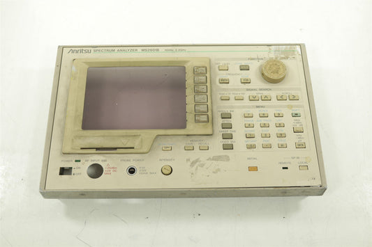 Anritsu Spectrum Analyzer MS 2601B Front Panel