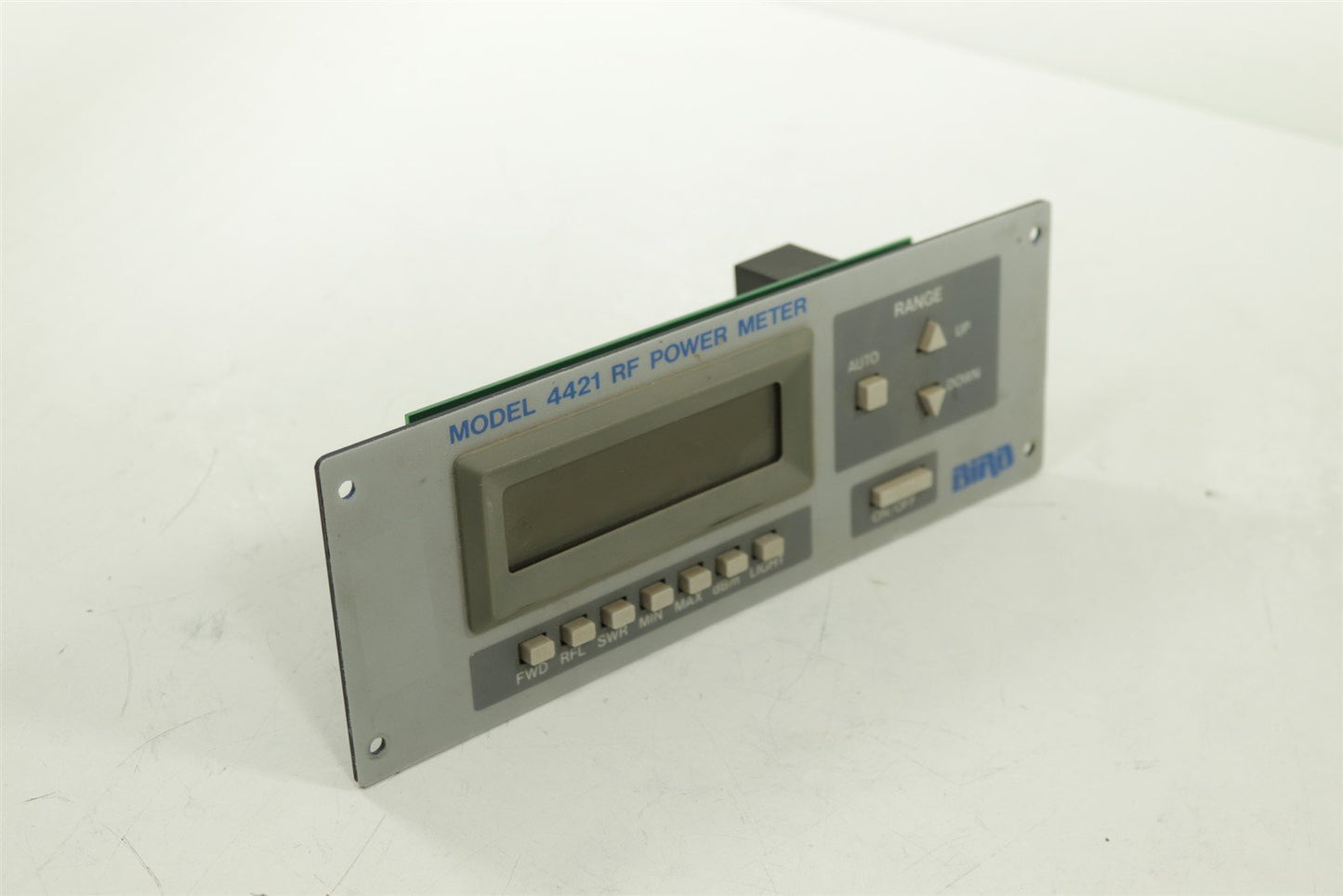 Bird Model 4421 Rf Power Meter Front Panel