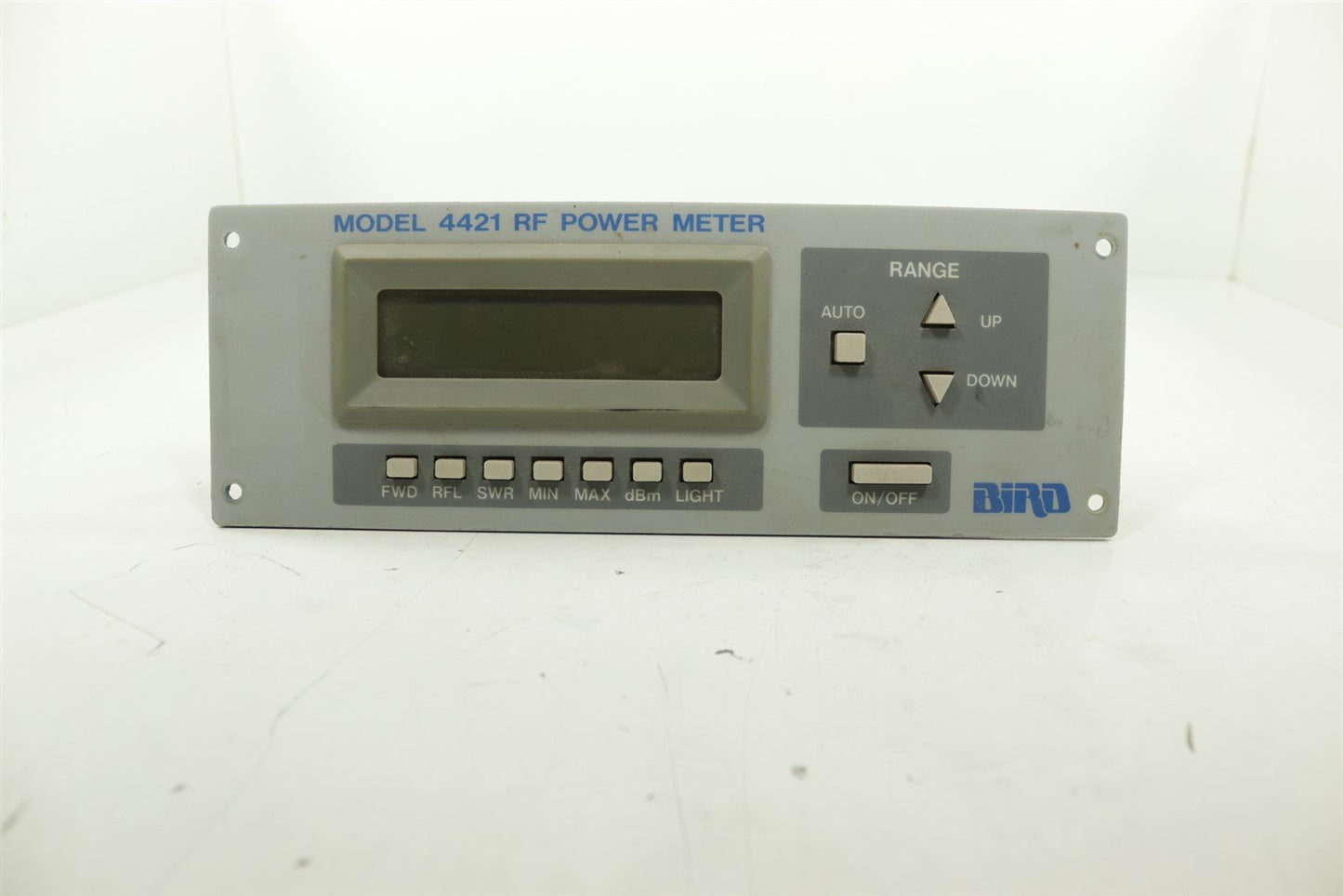 Bird Model 4421 Rf Power Meter Front Panel