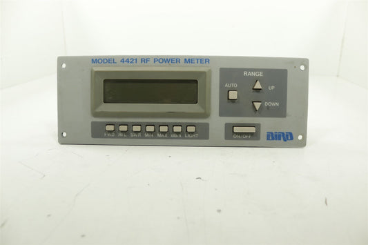 Bird Model 4421 Rf Power Meter Front Panel