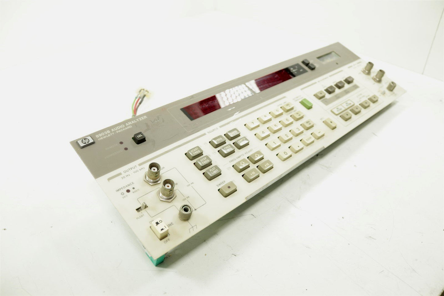 HP Agilent 8903B Audio Analyzer Front Panel Assy