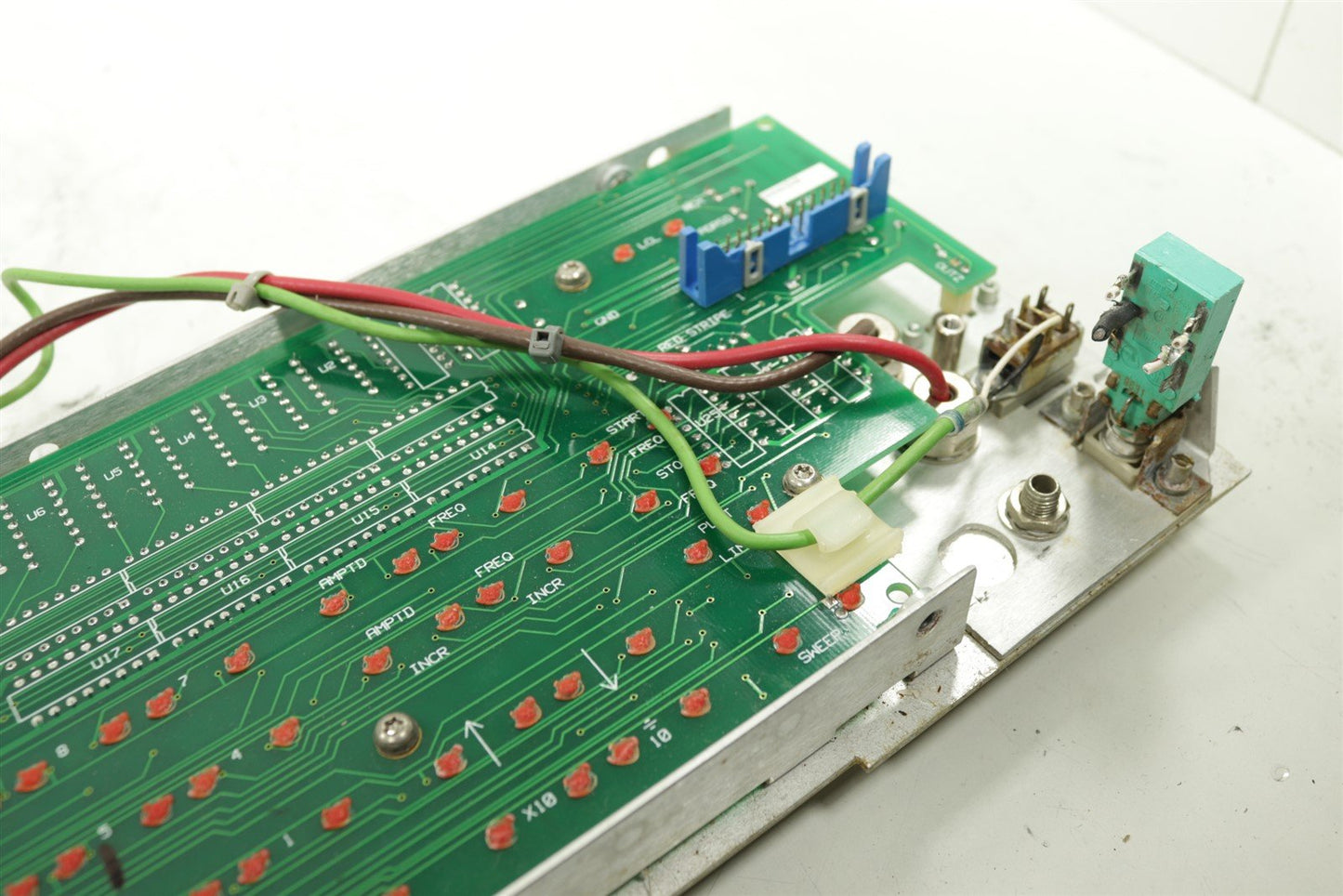 HP Agilent 8903B Audio Analyzer Front Panel Assy