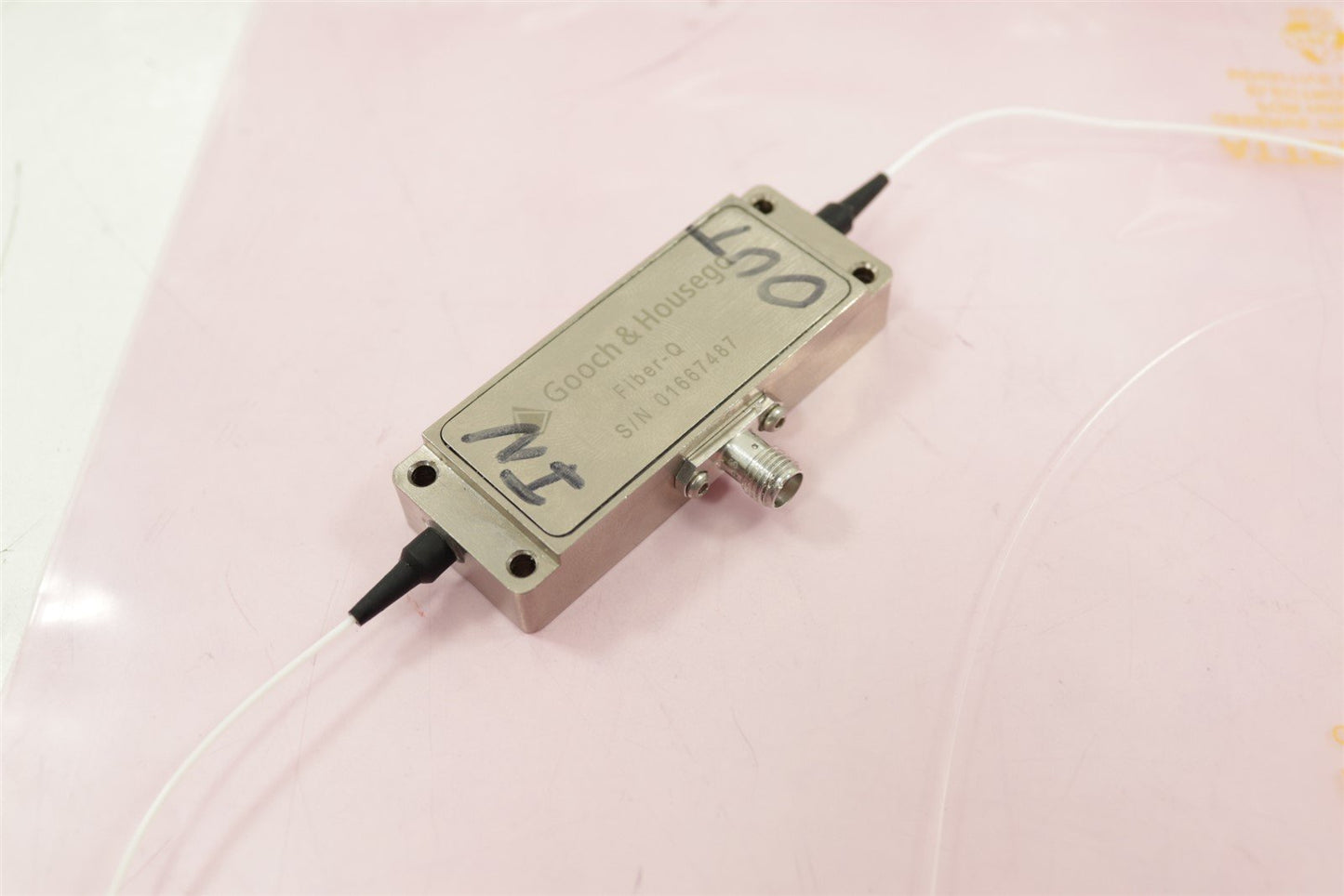 Gooch & Housego Fiber Optic Laser Modulator 1060nm 105/125MM Single Mode
