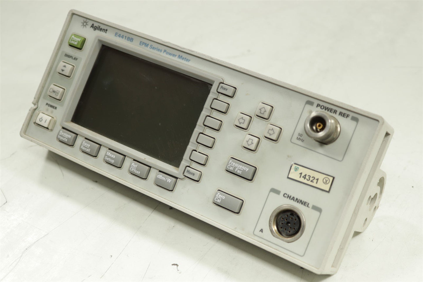 HP Agilent E4418B Front Panel Display Assy