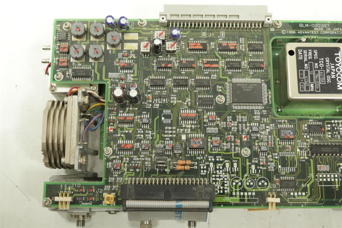 Advantest R3463 Modulation Spectrum Analyzr RF Module BLM 020387