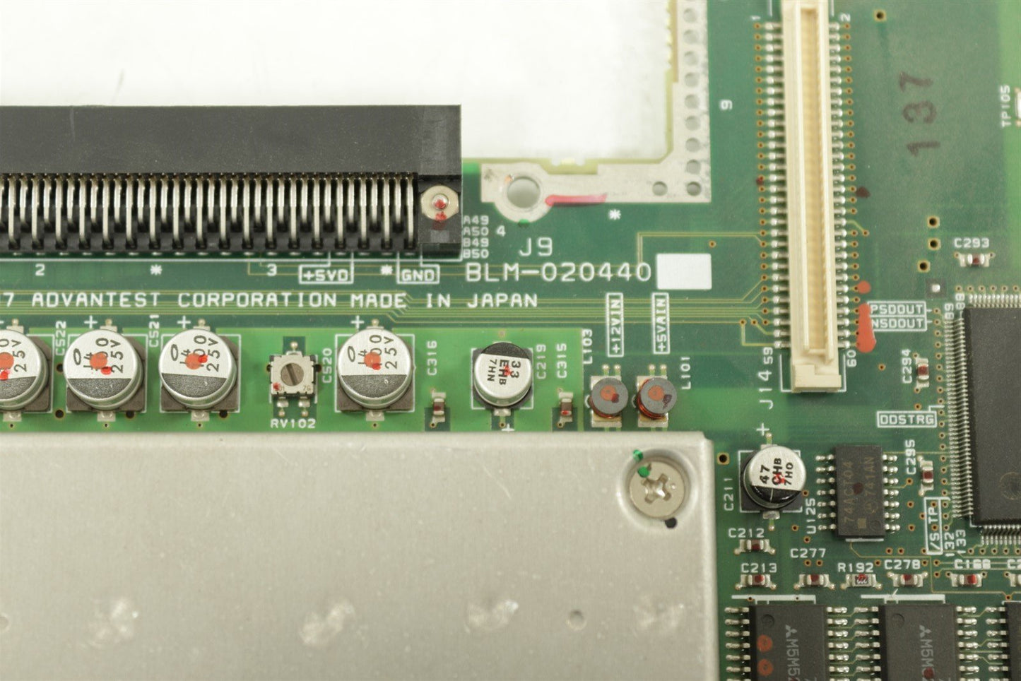 Advantest R3463 Modulation Spectrum Analyzr PCB BLM 020440