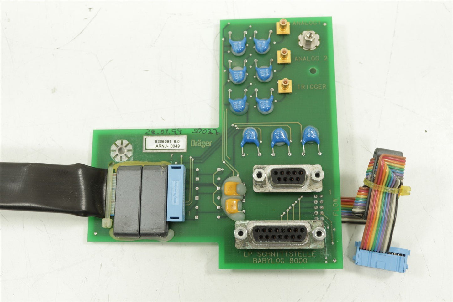 Drager Babylog 8000 Plus PCB PN 8306091