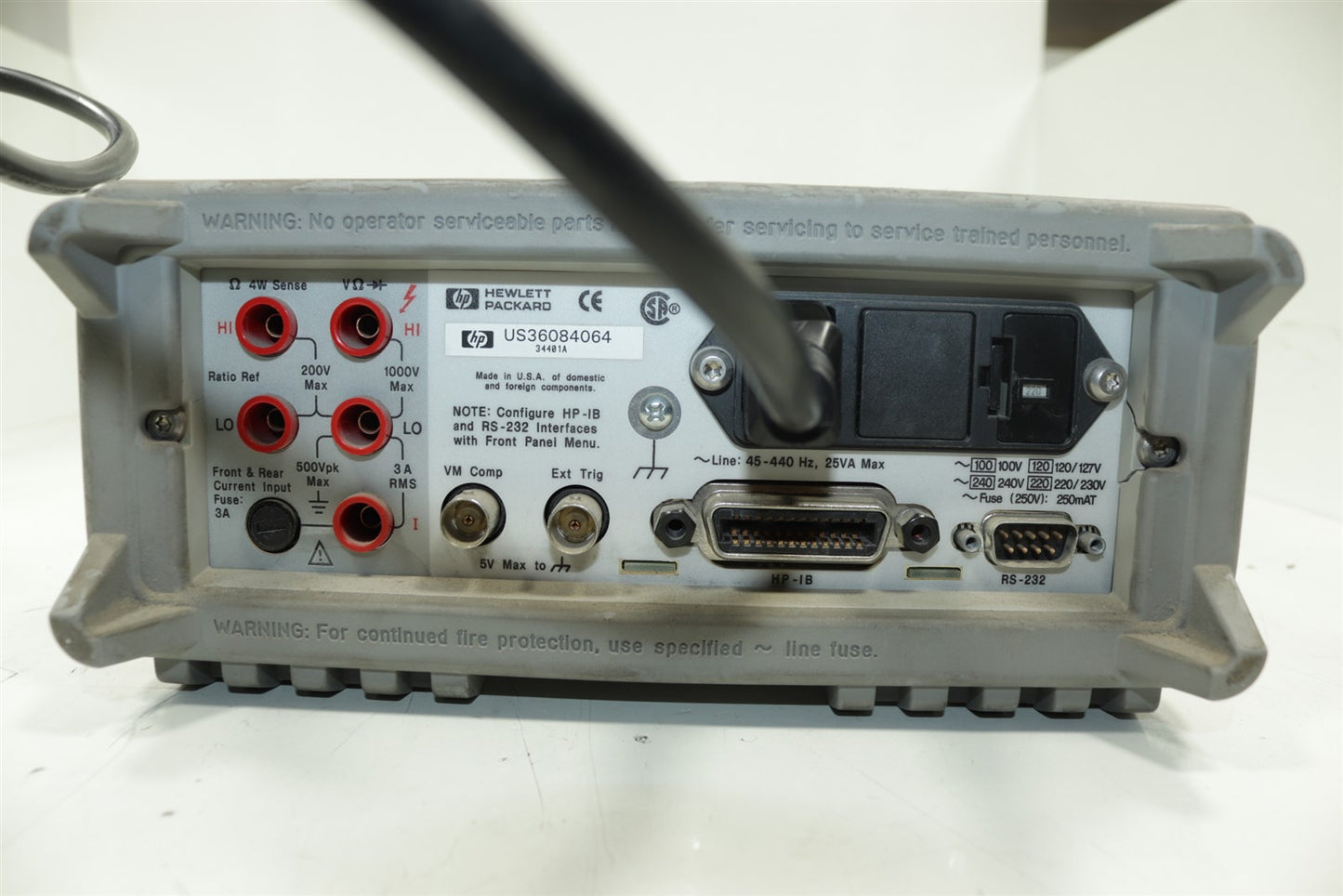 HP Agilent 34401A Multimeter !!NO Calibration!!