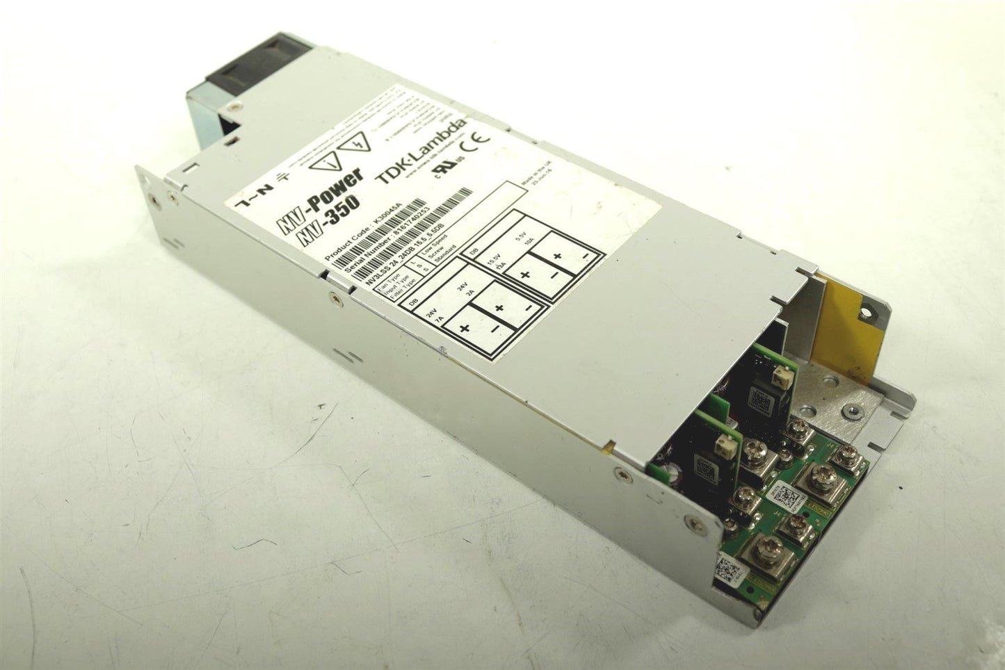 TDK Lambda K30045A NV Power NV-350 Modular Power Supply Medical Grade