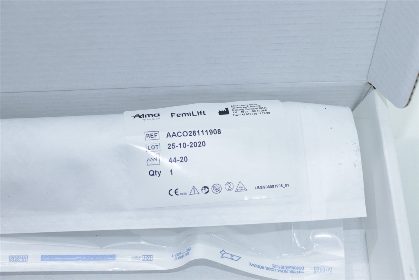 Alma Lasers Femilift Pixel CO2 System Plastic Probe Cover AACO28111909 NEW