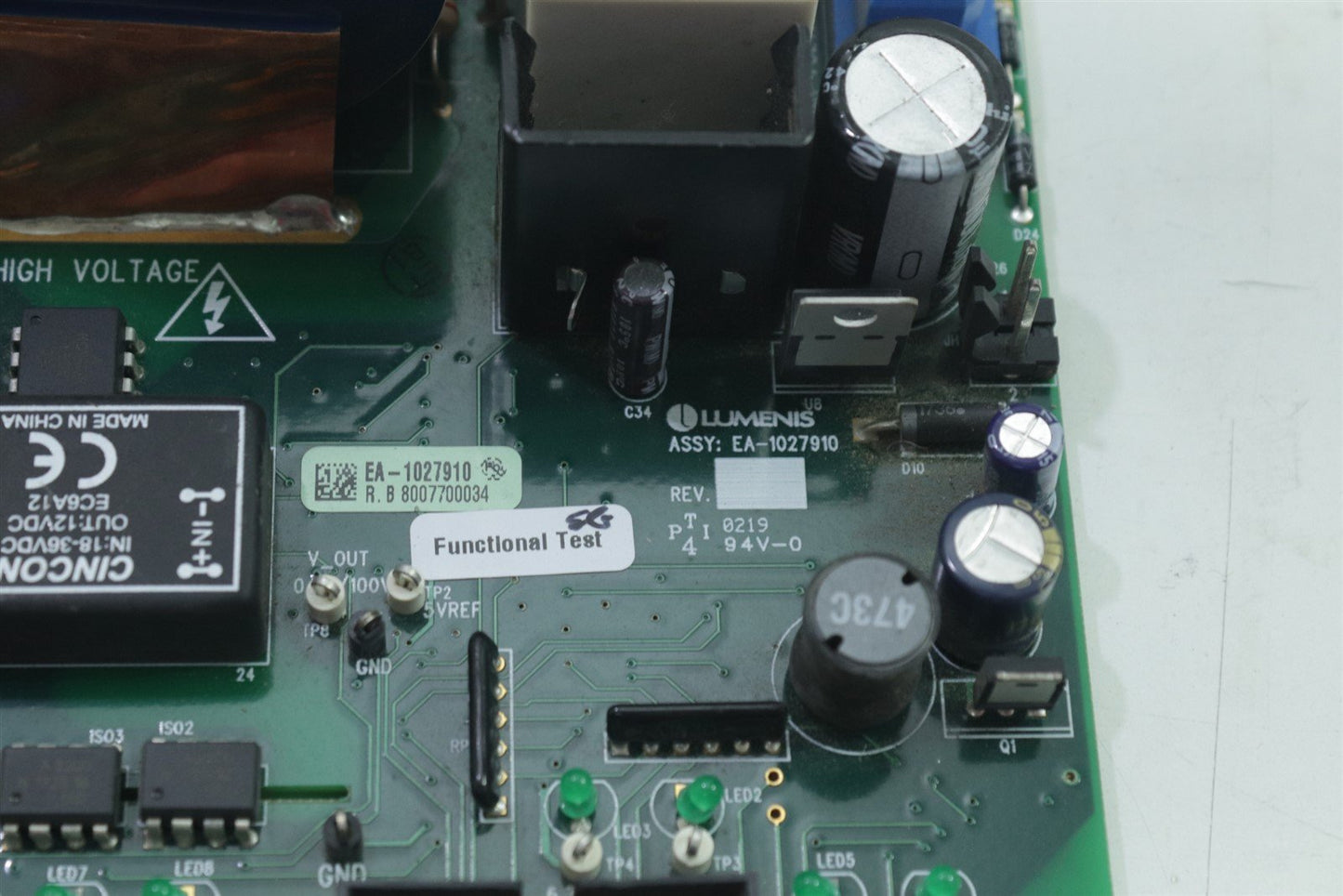 Lumenis Power Supply Assy EA-1027910 REV B