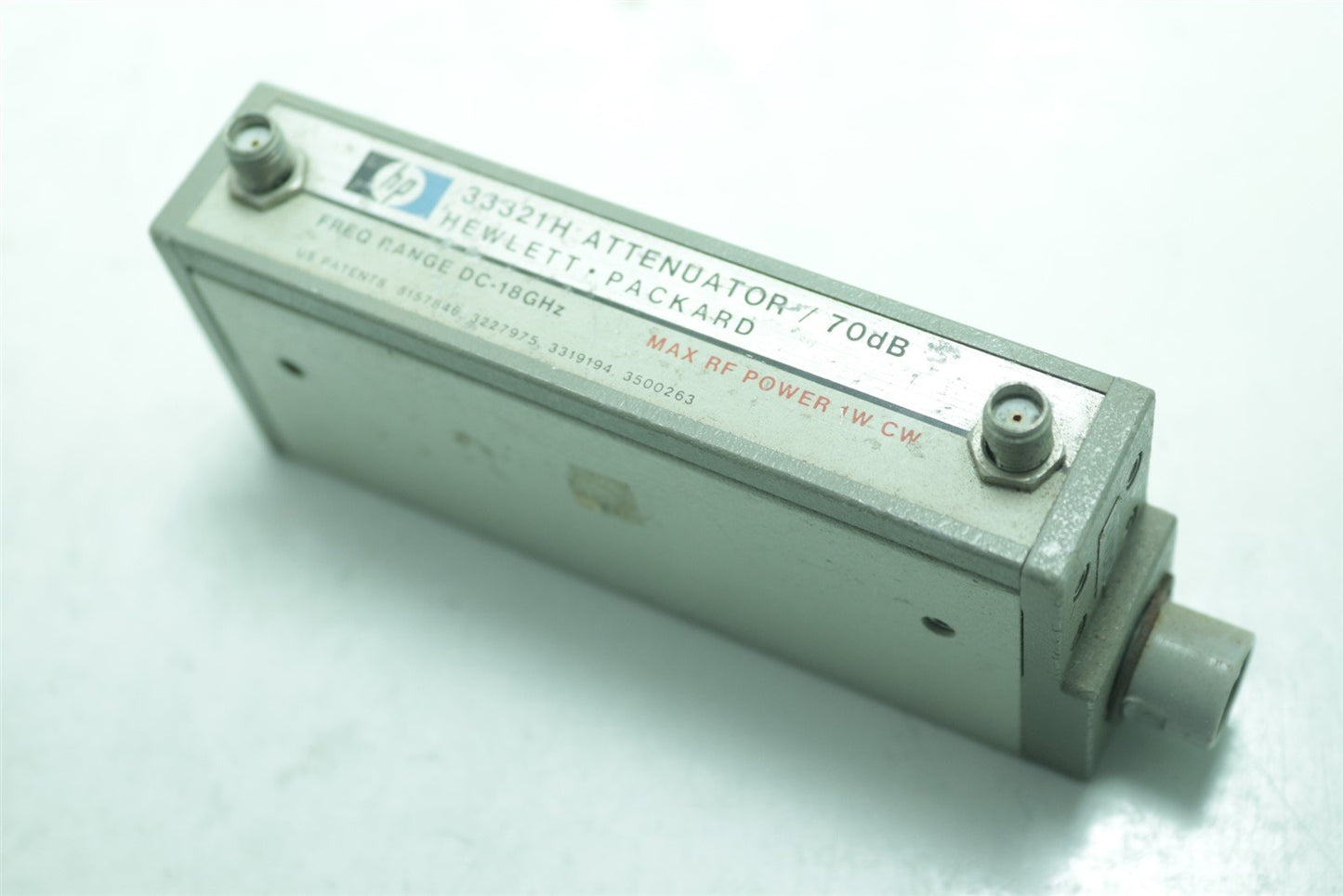HP Agilent Programmable Step Attenuator 70dB DC-18GHz 33321H