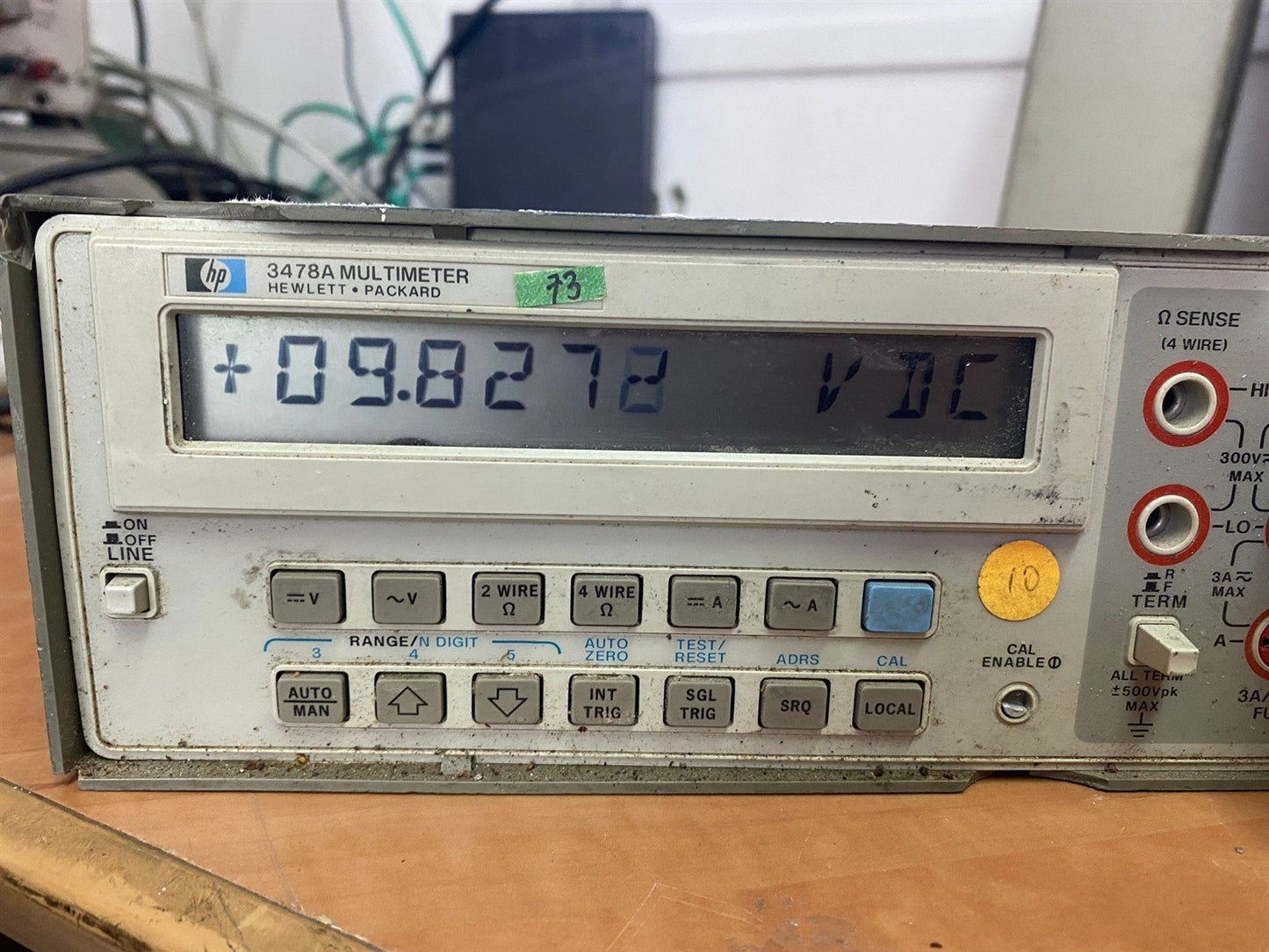 HP Agilent 3478A Digital Multimeter Tested Working!