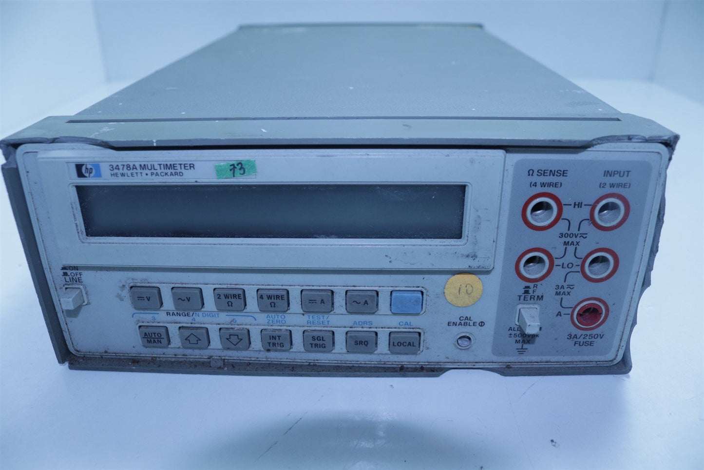 HP Agilent 3478A Digital Multimeter Tested Working!