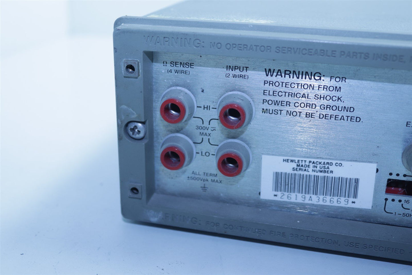 HP Agilent 3478A Digital Multimeter Tested Working!