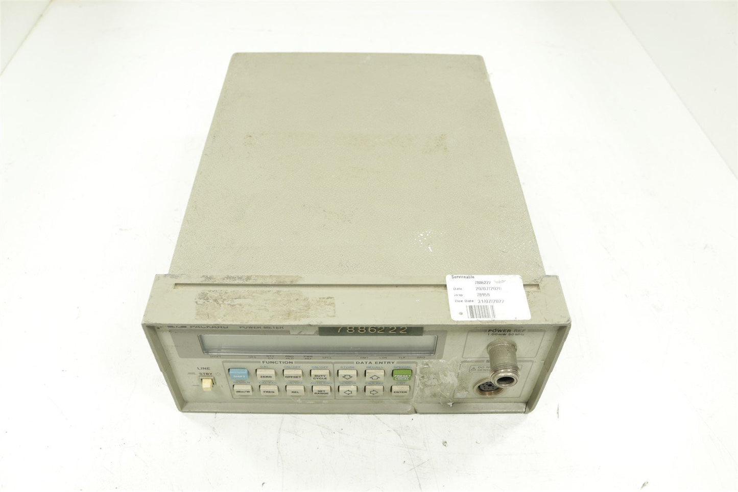 HP Keysight 437B RF Power Meter -70dBm to +44dBm 100kHz-110GHz Tested Calibrated