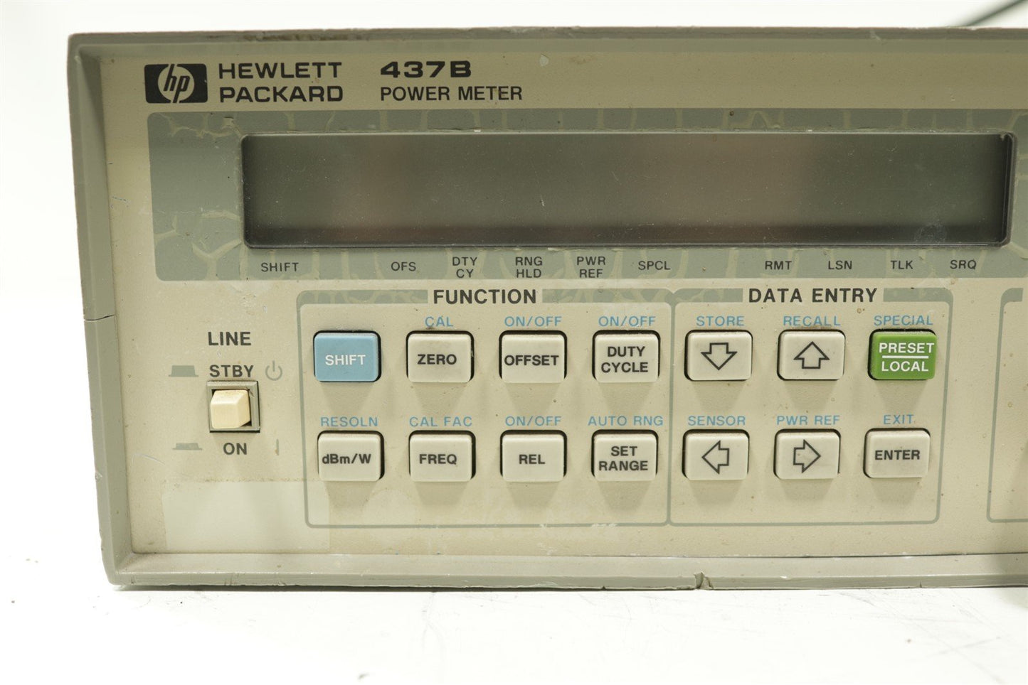 HP Keysight 437B RF Power Meter -70dBm to +44dBm 100kHz-110GHz Tested Calibrated