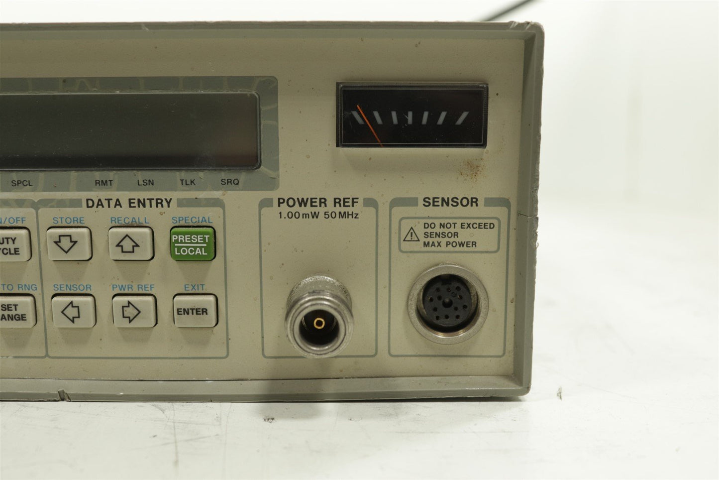 HP Keysight 437B RF Power Meter -70dBm to +44dBm 100kHz-110GHz Tested Calibrated