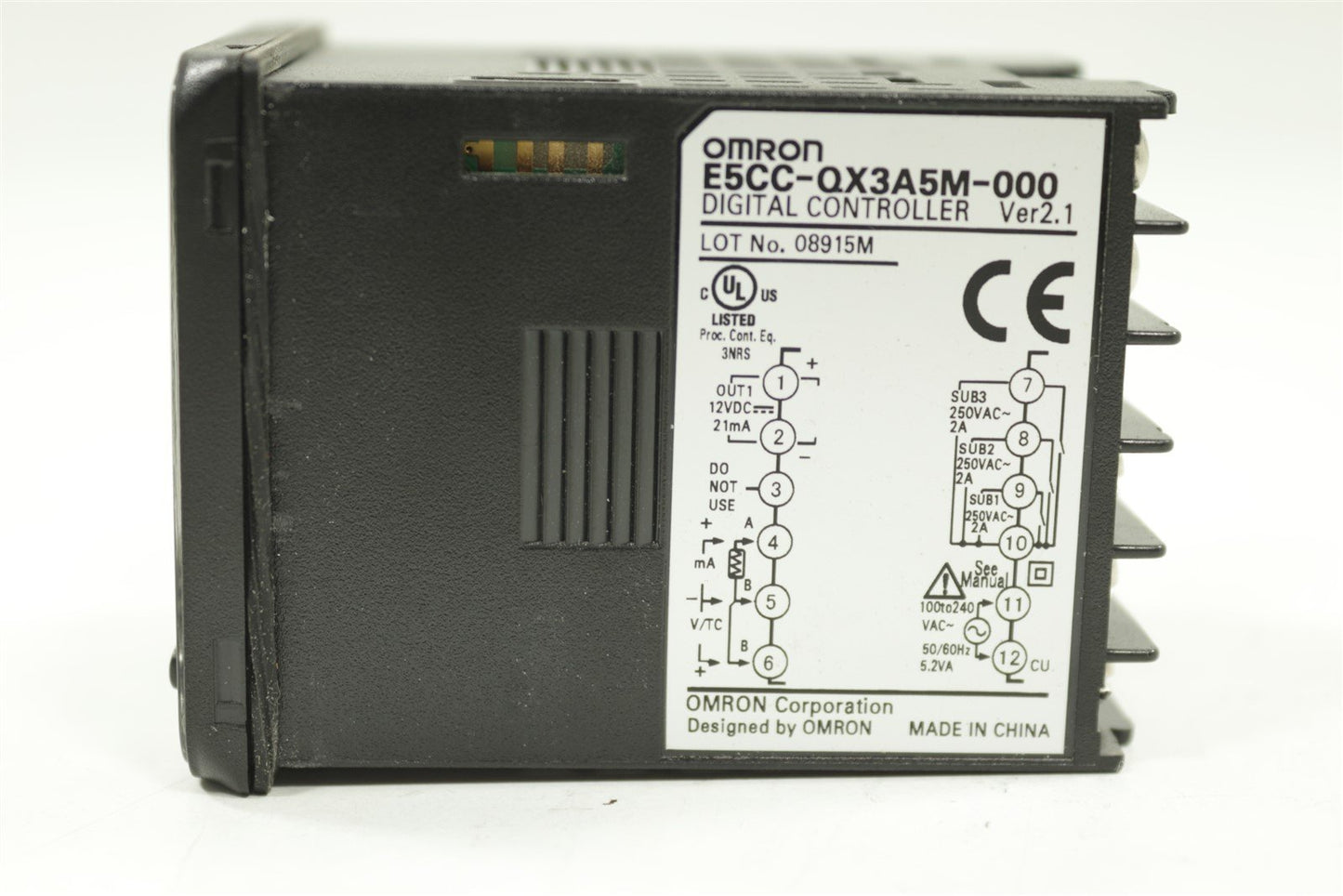 Omron Digital Temperature Controller E5CC-QX3A5M-000