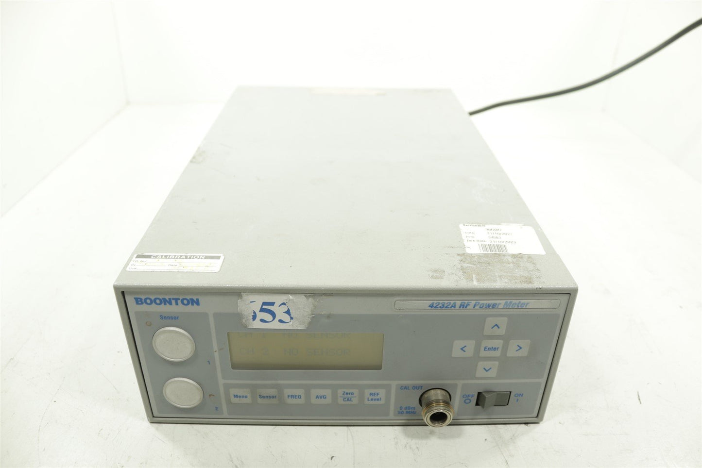 Boonton 4232A RF Power Meter -70dBm +44dBm 10KHz to 100GHz Tested Calibrated
