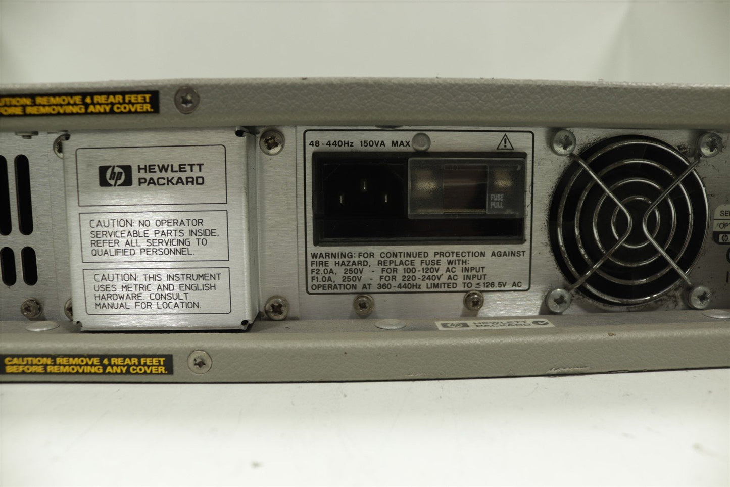 HP Agilent 8971C Noise Figure Test Set 10MHz-26.5GHz