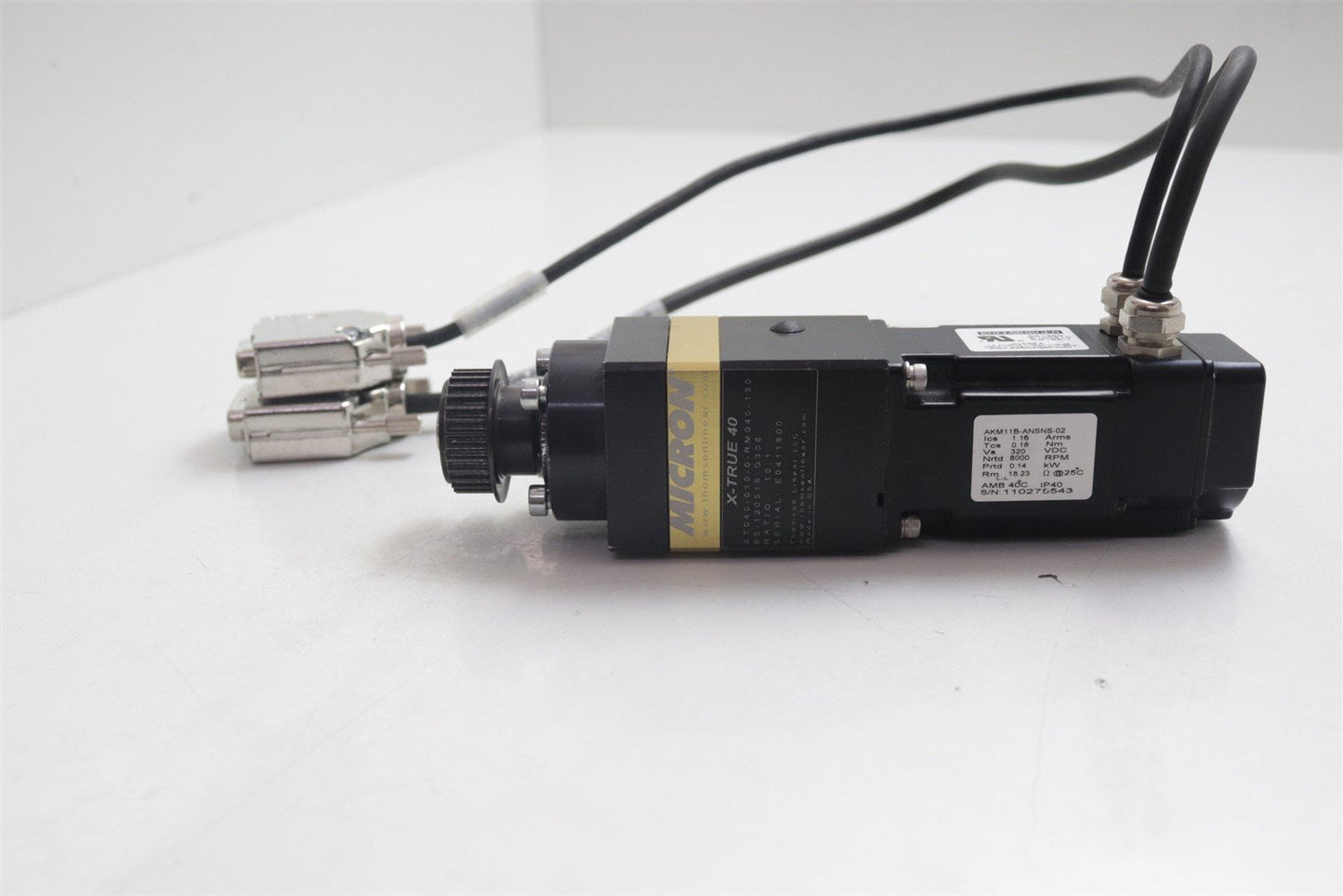 Kollmorgen AKM11B-ANSNS-02 Servo Motor 320 VDC 8000 rpm
