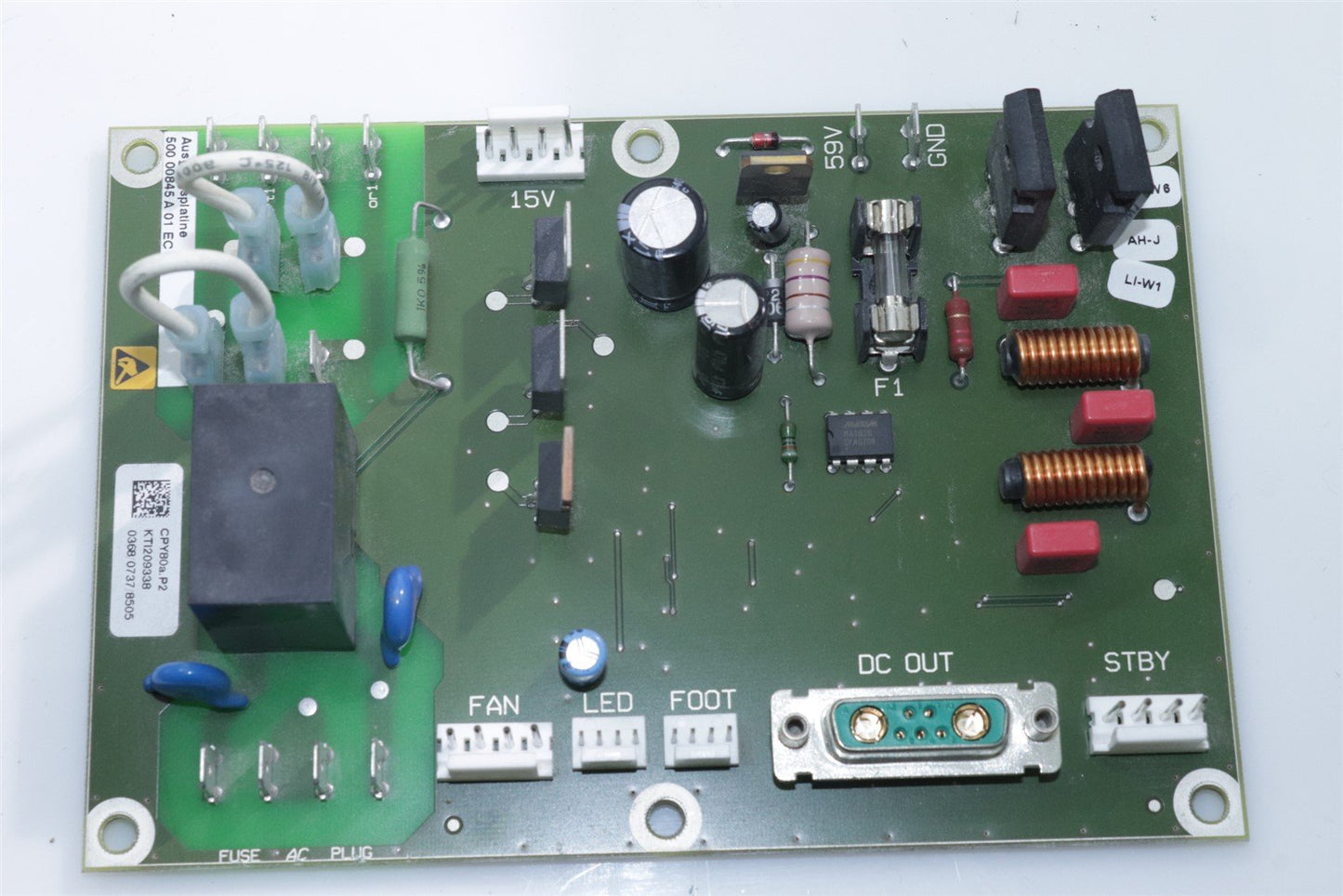 GE General Electric Voluson 730 Ultrasound Power Supply + Communication Boards